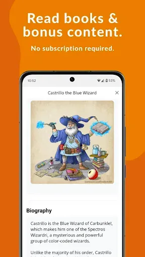 Скриншот 2 — Campfire: eBooks & Extras