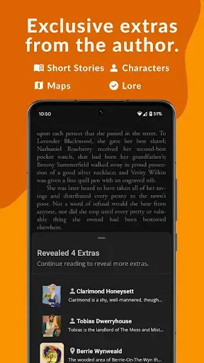 Скриншот 3 — Campfire: eBooks & Extras