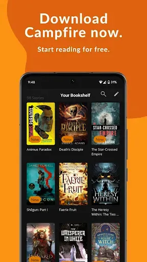Скриншот 7 — Campfire: eBooks & Extras
