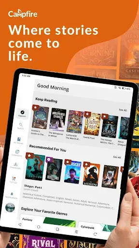 Скриншот 8 — Campfire: eBooks & Extras