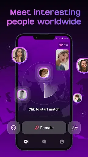 Скриншот 1 — Camsea - Video Chat