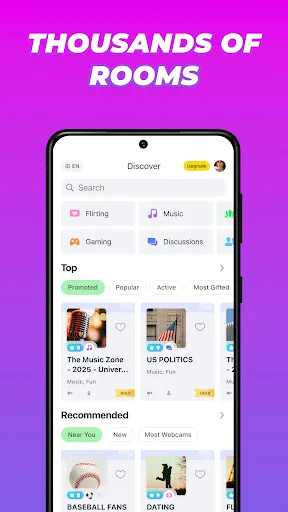 Скриншот 7 — Camfrog: Video Chat Strangers