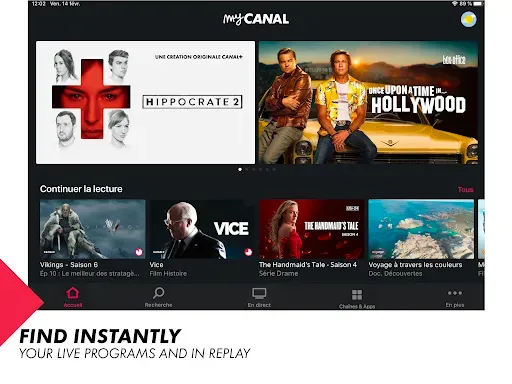 Скриншот 8 — CANAL+, Live and catch-up TV