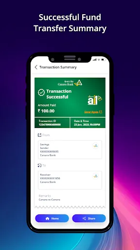 Скриншот 4 — Canara ai1- Mobile Banking App