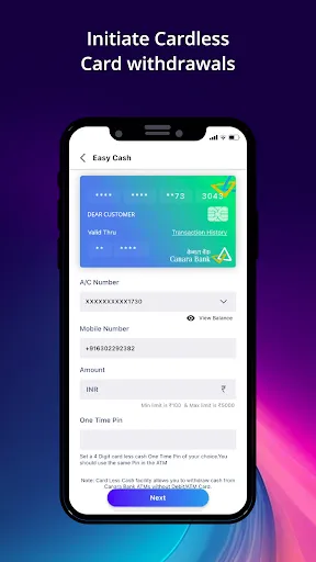 Скриншот 6 — Canara ai1- Mobile Banking App