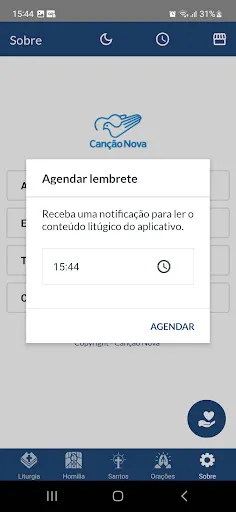 Скриншот 3 — Liturgia Diária - Canção Nova