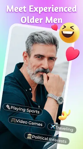 Скриншот 1 — AgeMatch: Mature Age Gap App