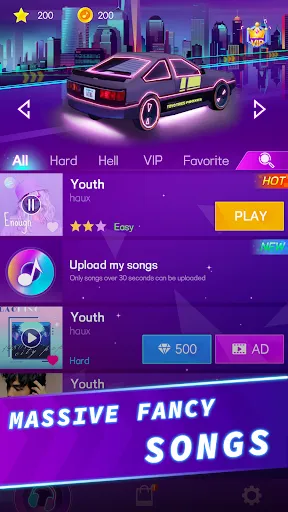 Скриншот 4 — Magic Beat Racing: музыка