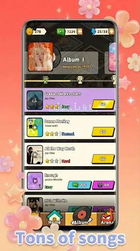 Скриншот 1 — Piano Star: Rhythm Music Game