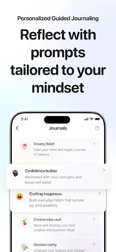 Скриншот 2 — Justly: AI Journal, AI Therapy