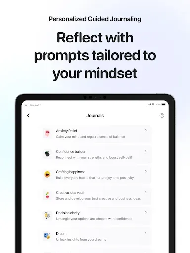 Скриншот 8 — Justly: AI Journal, AI Therapy