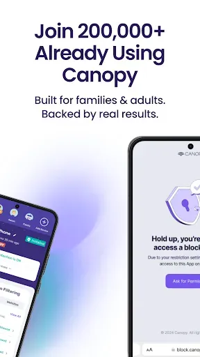 Скриншот 2 — Canopy - AI Online Safety App