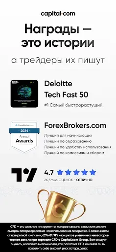 Скриншот 7 — Онлайн Брокер - Capital.com