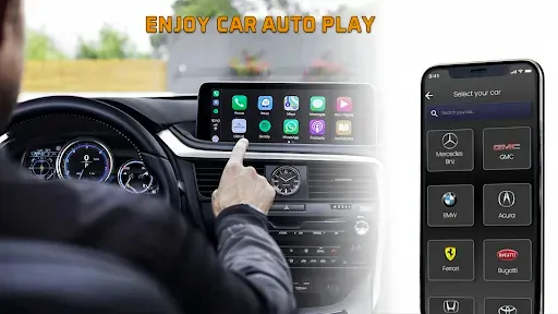 Скриншот 1 — CarPlay Синхронизация Android