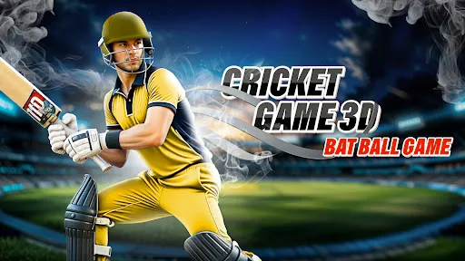 Скриншот 1 — Cricket Game 3D: Bat Ball Game