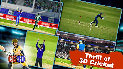 Скриншот 2 — Cricket Game 3D: Bat Ball Game
