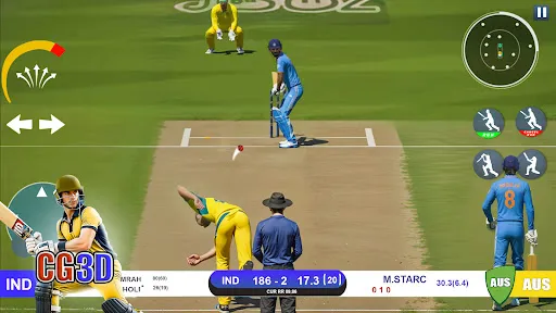 Скриншот 8 — Cricket Game 3D: Bat Ball Game
