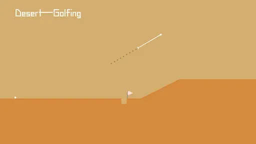 Скриншот 1 — Desert Golfing