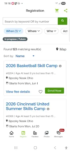 Скриншот 2 — Nook Sports (OH)