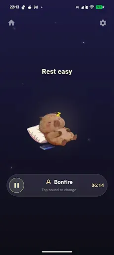 Скриншот 2 — Capy Timer: Focus & Sleep