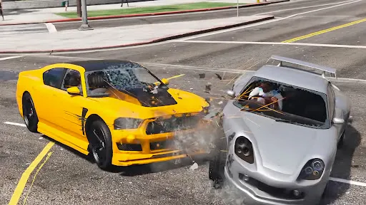Скриншот 7 — Beam drive car crash test
