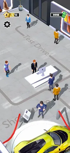 Скриншот 1 — Car Dealer Idle