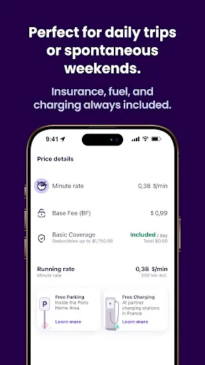 Скриншот 3 — Free2move | Car Share & Rental