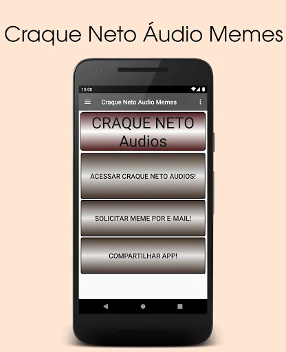 Скриншот 1 — Craque Neto Áudio e Sons Memes