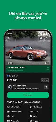 Скриншот 2 — Car & Classic: Find Dream Cars
