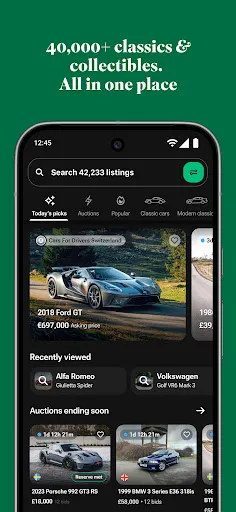 Скриншот 3 — Car & Classic: Find Dream Cars