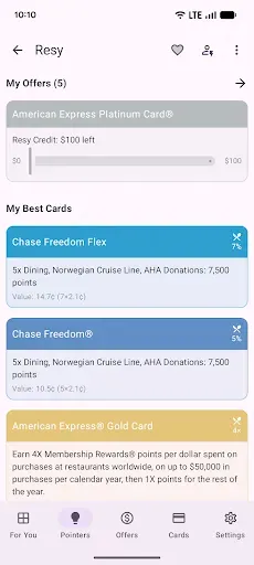 Скриншот 3 — CardPointers: Maximize Rewards