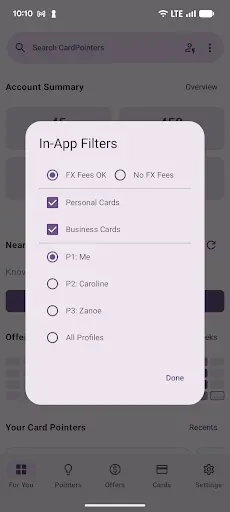 Скриншот 8 — CardPointers: Maximize Rewards