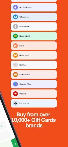 Скриншот 4 — Cardtonic: Virtual & Gift Card