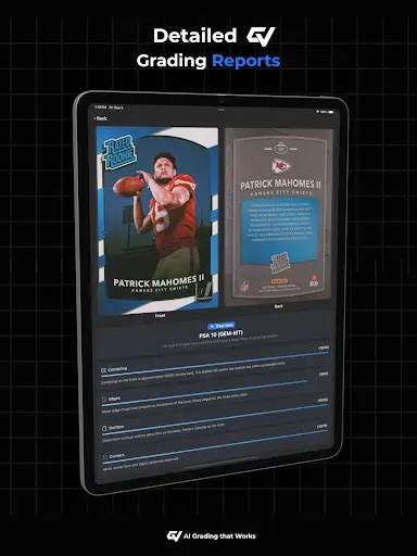 Скриншот 7 — CardVis - AI Card Grading
