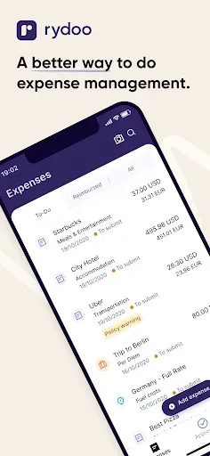 Скриншот 1 — Rydoo