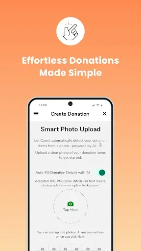 Скриншот 2 — Careit Food Donation & Rescue