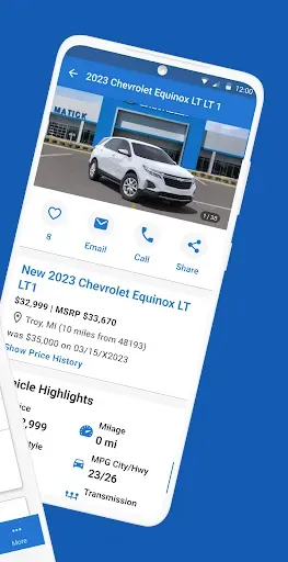 Скриншот 2 — CARFAX - New & Used Cars