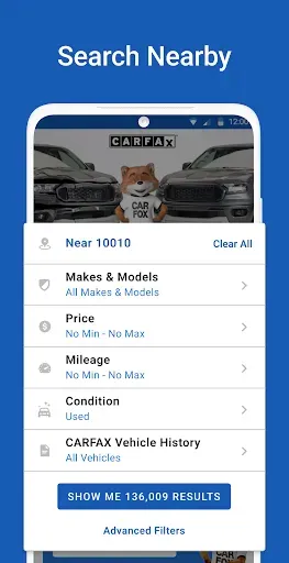 Скриншот 3 — CARFAX - New & Used Cars