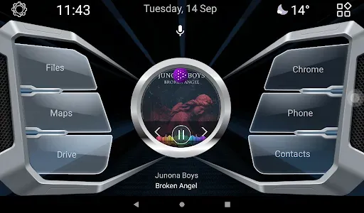 Скриншот 1 — CL theme 3D Glass