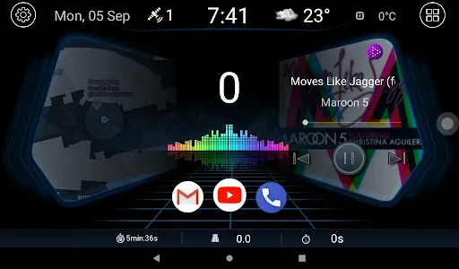 Скриншот 1 — CL Theme Glass2