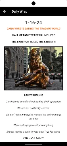Скриншот 3 — Carnivore Trading