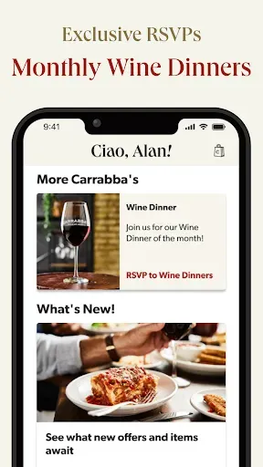 Скриншот 3 — Carrabba's Italian Grill
