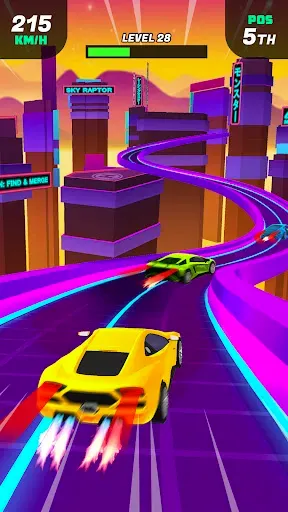 Скриншот 1 — Car Racing Master 3D