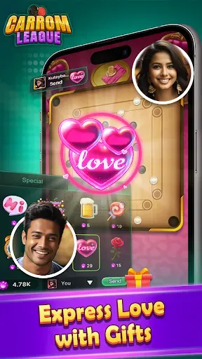 Скриншот 5 — Carrom League: Friends Online