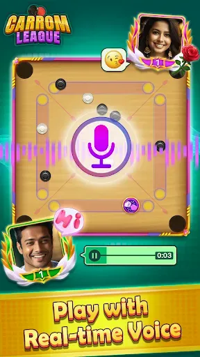 Скриншот 8 — Carrom League: Friends Online