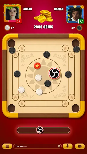 Скриншот 4 — Carrom Online Multiplayer Game