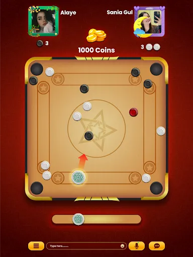 Скриншот 5 — Carrom Online Multiplayer Game