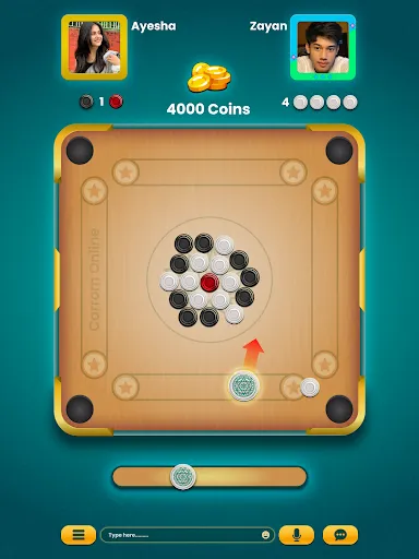 Скриншот 6 — Carrom Online Multiplayer Game