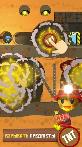 Скриншот 1 — Mine Rescue - Шахта Копатель