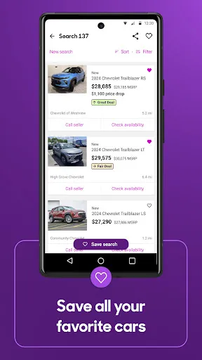 Скриншот 4 — Cars.com: Buy and sell cars
